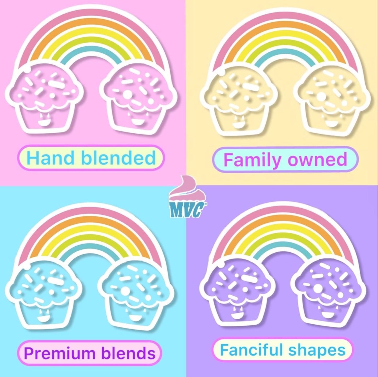 Manvscakes Sprinkles- Edible Cake and Cupcake Sprinkles with Assorted Shapes and Sizes for Parties, Metallic Sprinkle Mix for Cookies, Ice Cream, Cake and Cupcake Decorating, 4 oz (Pastel Easter)