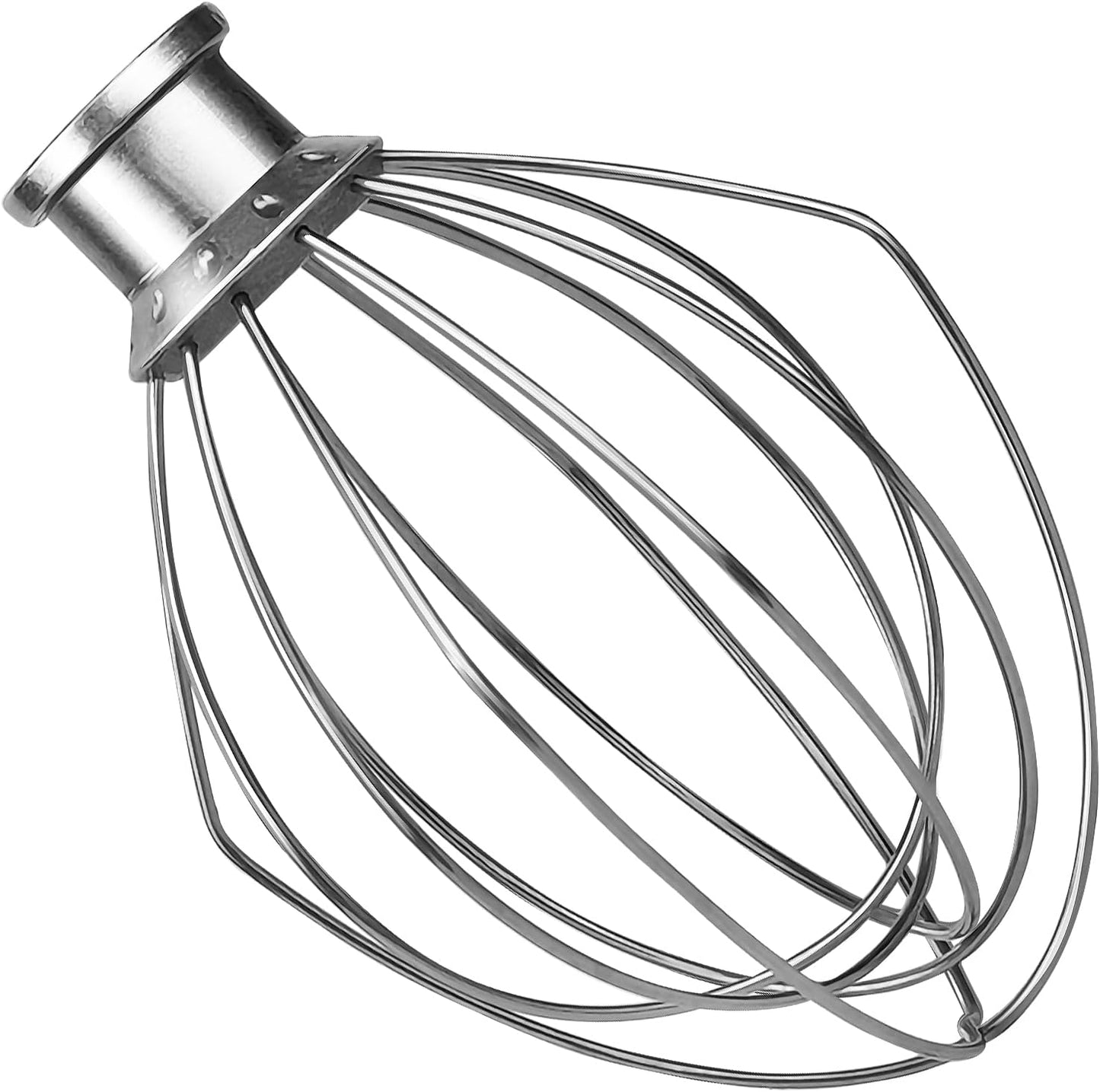 K45WW Wire Whip Attachment for Tilt-Head Stand Mixer for KitchenAid Stainless Steel Egg Cream Stirrer, Flour Cake Balloon Whisk