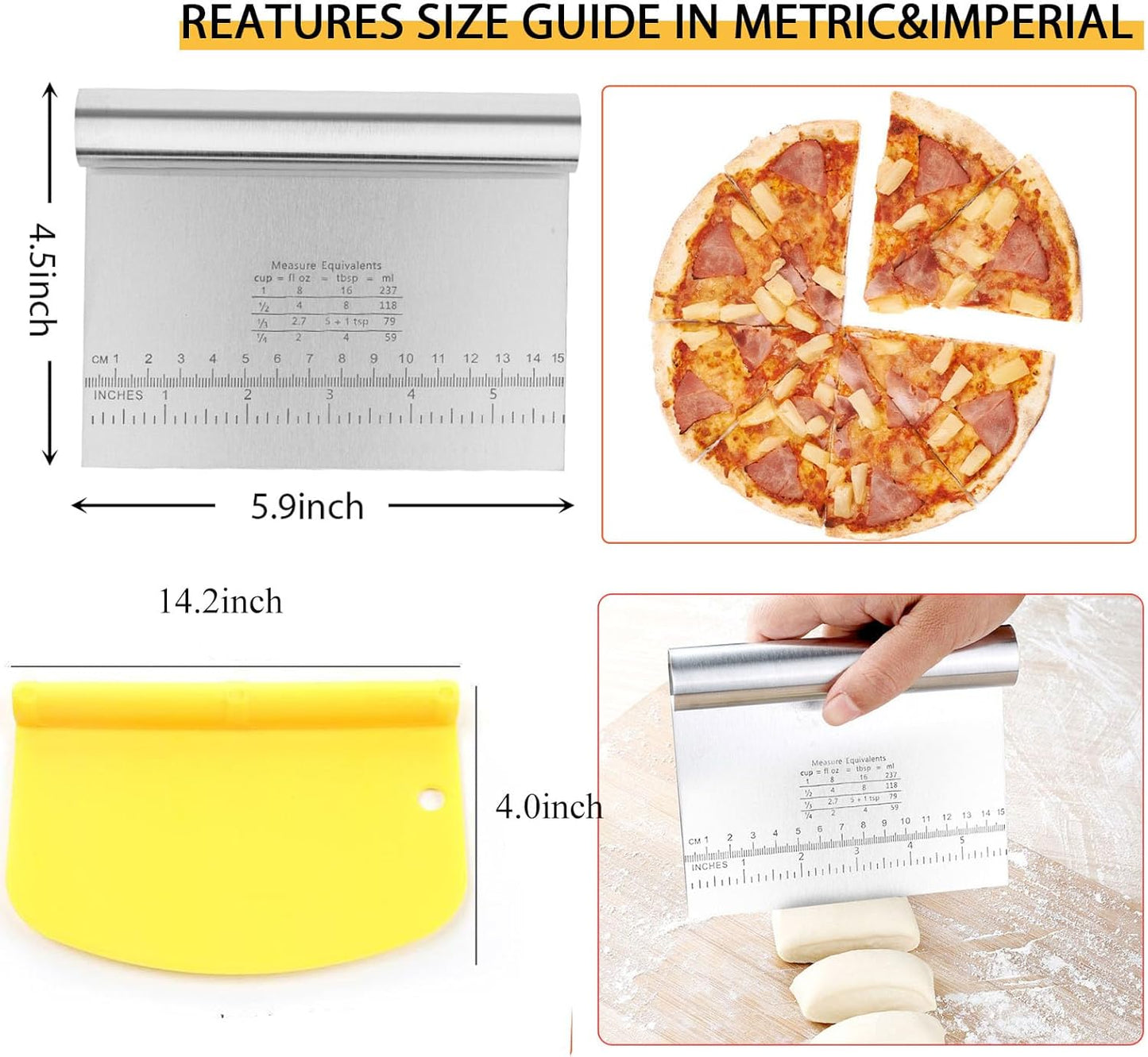 Adjustable Rolling Pin 20 Set and Silicone Baking Pastry Mat Set,Thickness Rings,Dough Roller & Steel Cutter& 6 Cookie Molds & 10 Cake Molds for Baking Dough Stainless Steel Dough Roller, Pizza, Pie