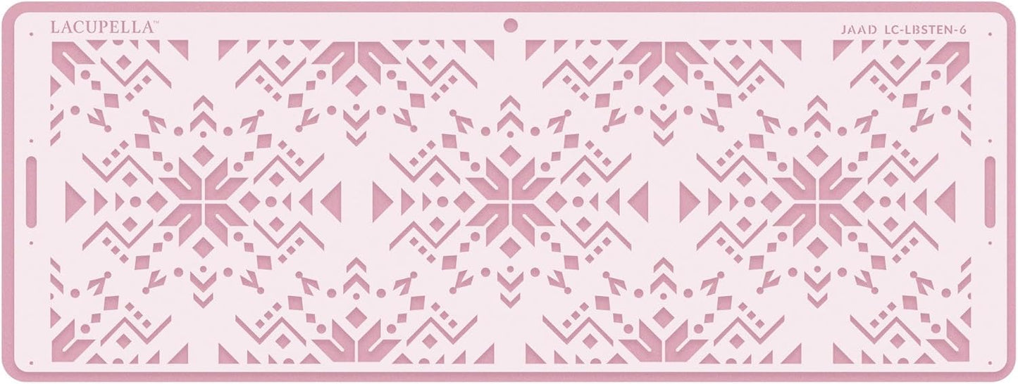 Long Border Cake Stencil, 4" x 12.75" (JAAD)