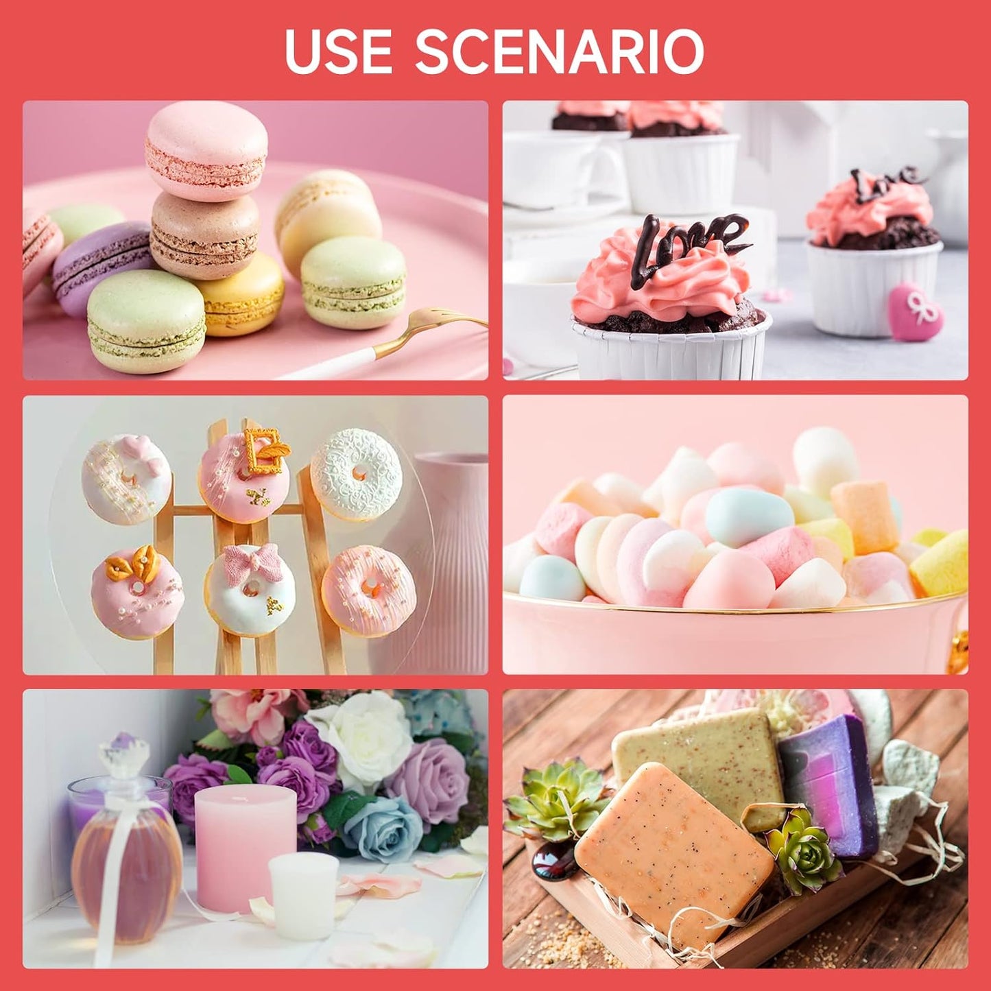 Cakestar Food Coloring Liquid, 36 Vibrant Food Coloring for Slime, Upgraded Food Dye Concentrated Neon Food Coloring Liquids for Cake, Cookies, Baking Decorating, Icing, DIY Crafts, 6ml/bottle