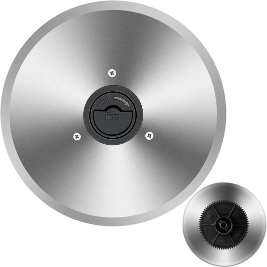 Meat Slicer Blade TOKASS 7.5'' Stainless Steel,Food Slicer Round Blade only for TOKASS Meat Slicer(Non-serrated blade)