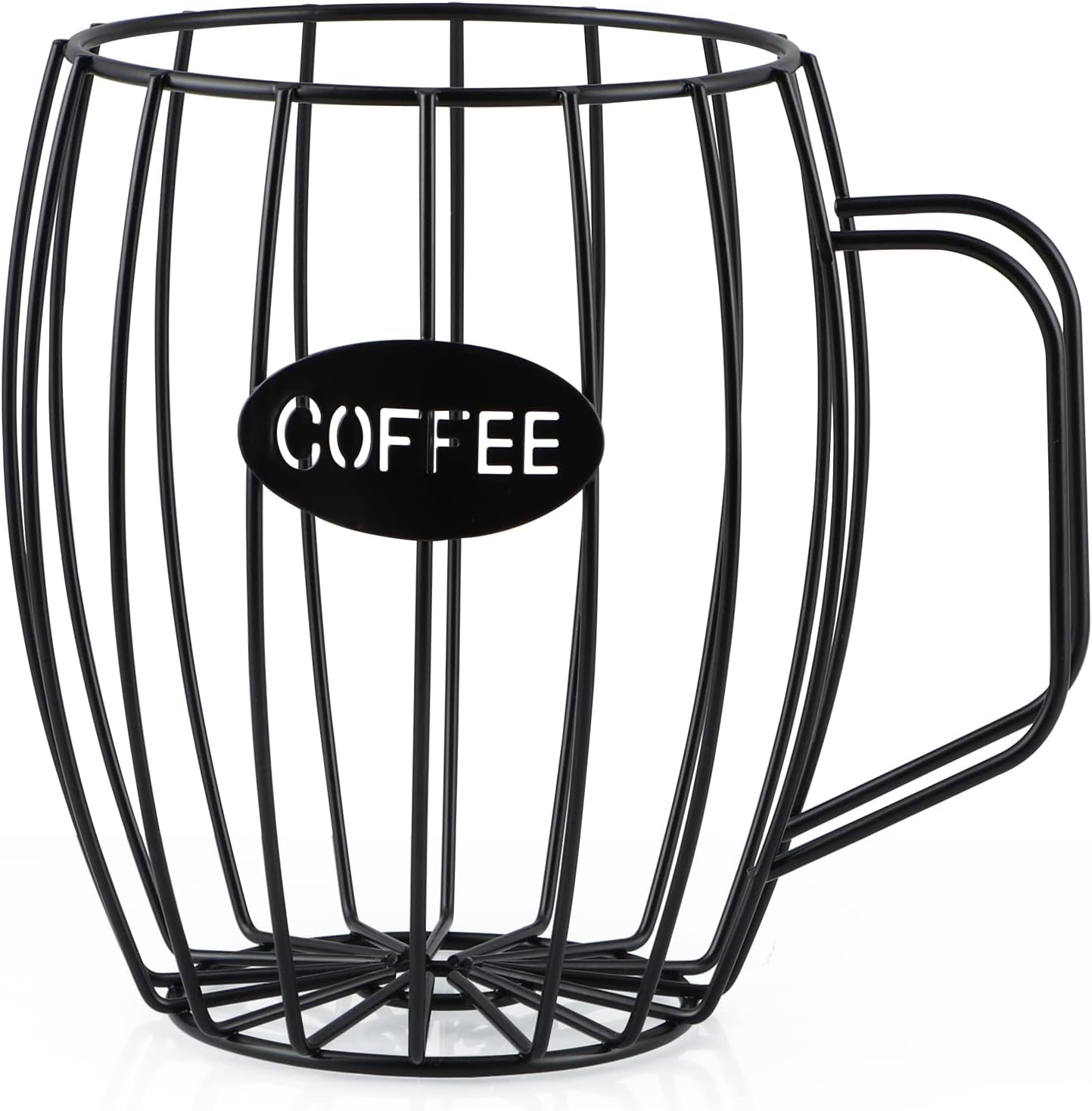 MOLIGOU Coffee Pod Holder, Coffee Capsule Basket, K Cup Storage Container for Coffee Bar