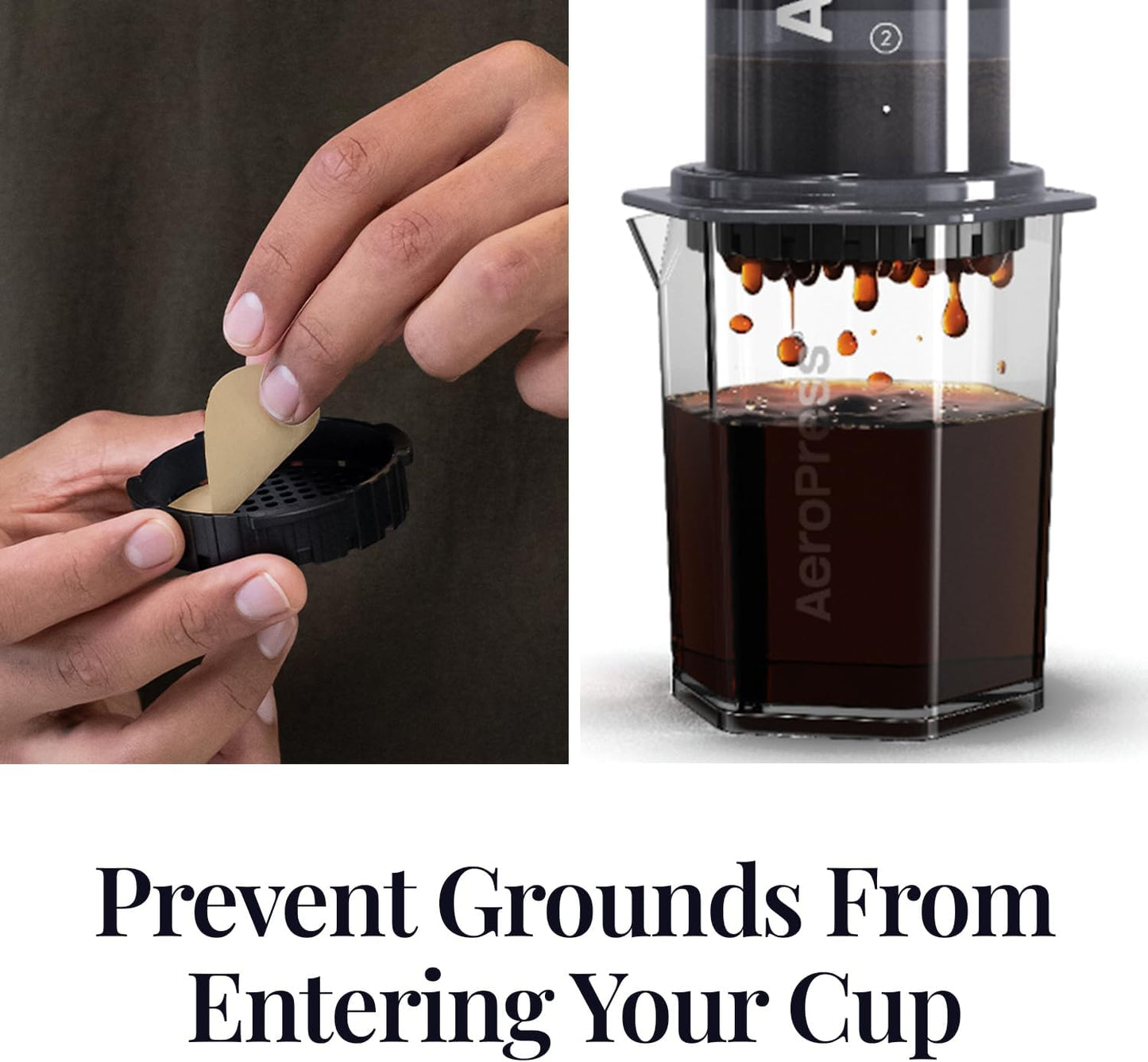 AeroPress XL Natural Paper Microfilters, AeroPress Coffee Filters, Unbleached Round Paper Filters for Coffee Makers, Must-Have Coffee Accessories, XL, 1 Pack, 200 Count