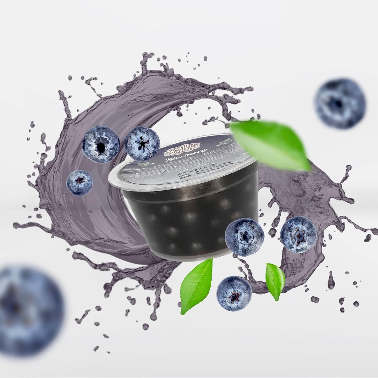 Panda Products Popping Boba 3-Flavor Party Kit – Blueberry, Green Apple, Lychee | Bursting Boba Pearls | 130g Each