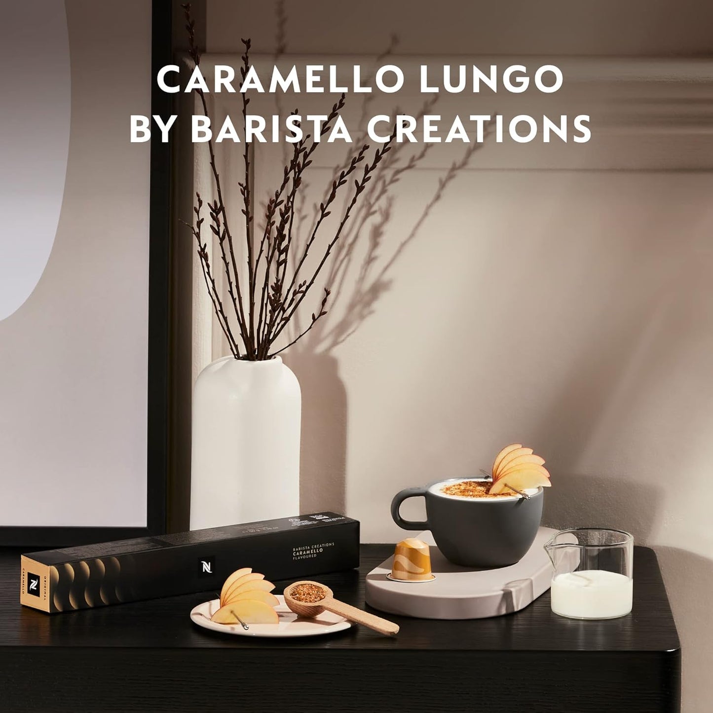 Nespresso Capsules Original Line, Caramello, Medium Roast Espresso Coffee, 50 Count Espresso Coffee Pods