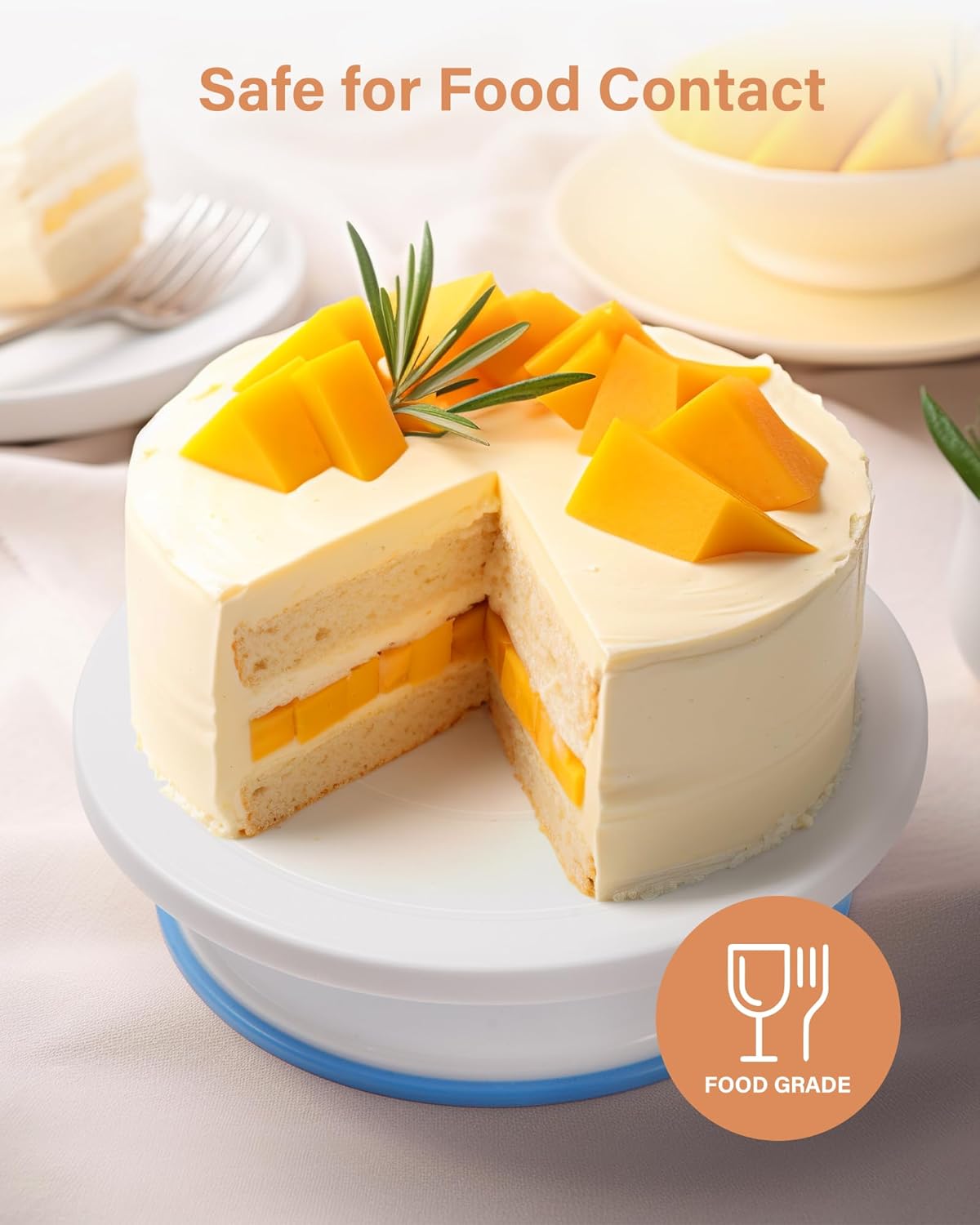 Kootek 140PCs Cake Decorating Kits, Baking Supplies Tools with Cake Stand Turntable, Piping Bags and Tips, Cake Leveler, Frosting Icing Spatulas & More Accessories for Cake Cupcake Decorations