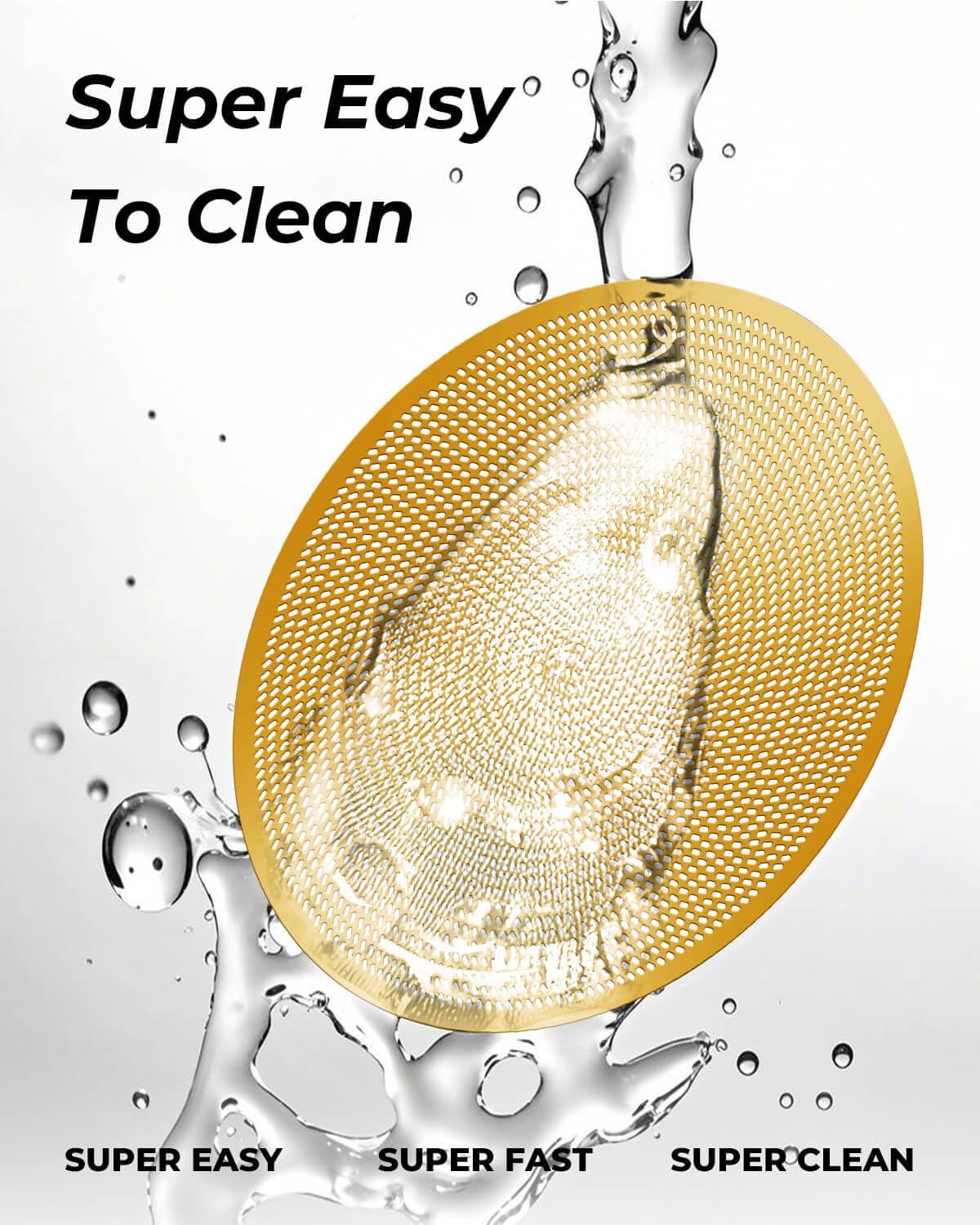 3 Pcs 51mm Espresso Puck Screen - 0.2mm Ultra Thin Espresso Puck, Metal Reusable Coffee Filter, Compatible with Espresso Machine 51mm Portafilter Basket (Golden)