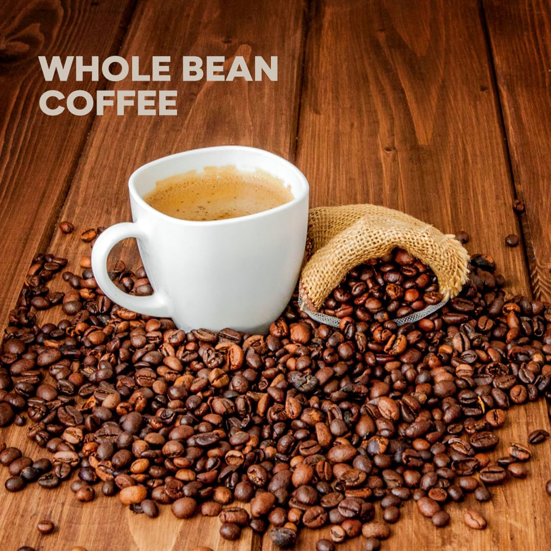 Juan Valdez Colina Whole Bean Coffee, Balanced Roast 16 OZ - Premium Colombian Coffee - Unique “Caracolito” beans produce a coffee of balanced flavor and mild texture (Pack of 2)