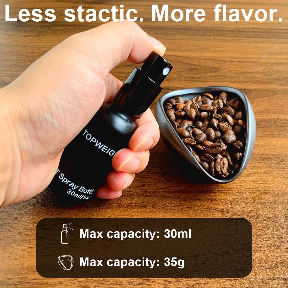 Waterproof Espresso Coffee Scale with Timer, 1000g by 0.1g, Barista Weighing Plate, RDT Tool Set, Cleaning Brushes & Batteries Included