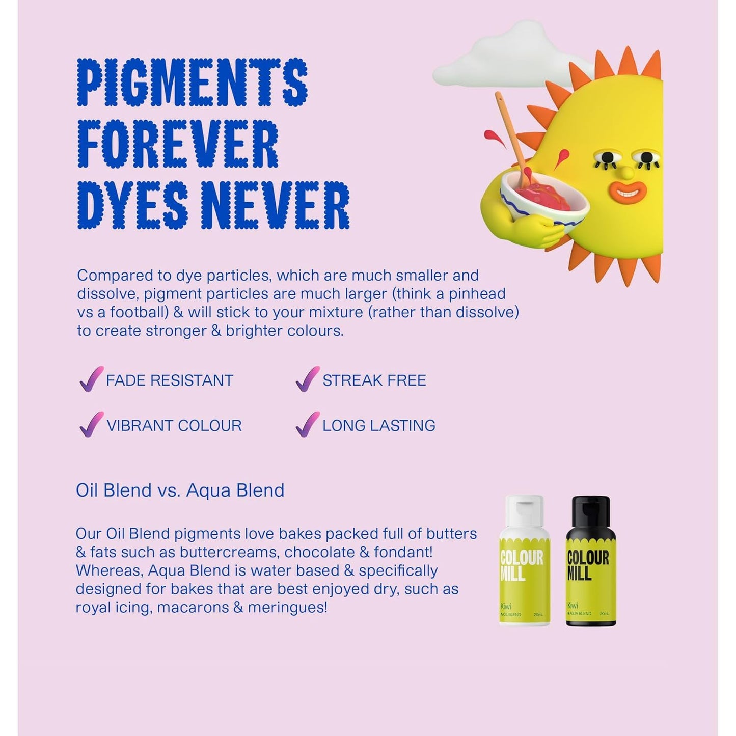 Colour Mill Oil-Based Food Coloring, 20 Milliliters Mustard - Gold