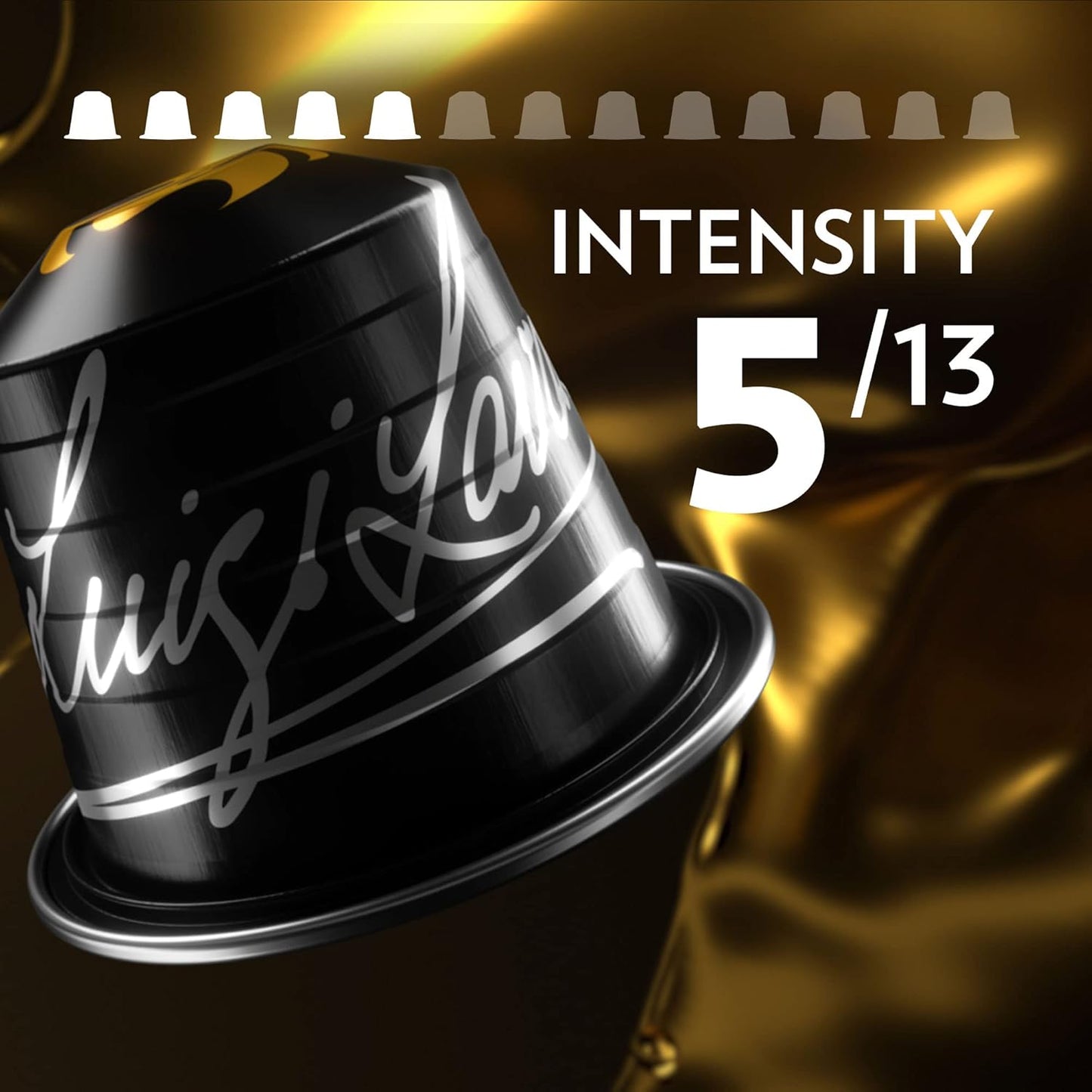 Lavazza Espresso Maestro Lungo Aluminum Capsules Compatible with Nespresso* Original Machines, Light Espresso Roast, 100% Arabica (60 Capsules)