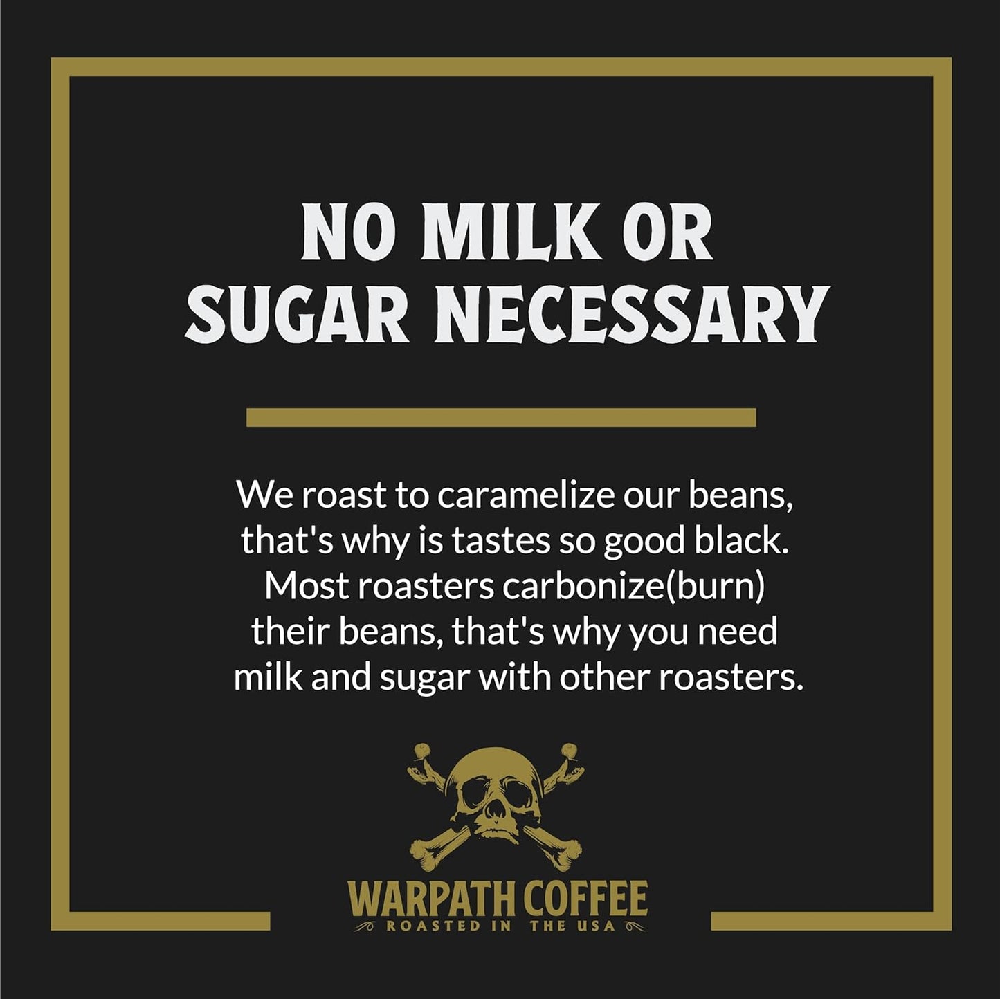 Warpath Coffee Light Roast Whole Bean Coffee, Dark Chocolate Blend, High Caffeine, Extra Strong Roasted 100% Arabica Coffee Whole Beans, Rich Aroma, Full Bodied Intense Cup, Created by Navy SEALs 12oz