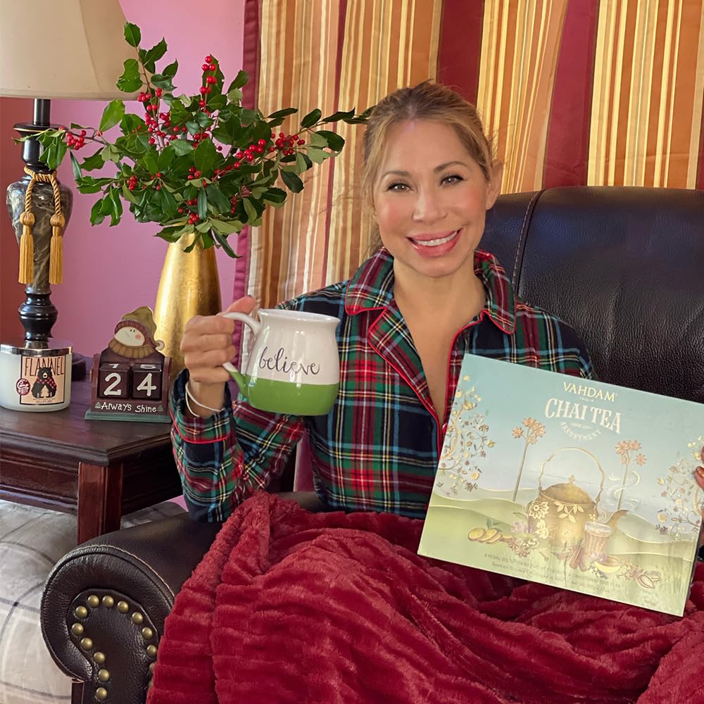 VAHDAM, Chai Tea Gift Set (12 varieties) Chai Loose Leaf Tea in Tin Caddy Gift Box | Exotic Chai Tea Blends | Gluten Free, Non GMO | Gifts for Men and Women | Gifts for Him/Her