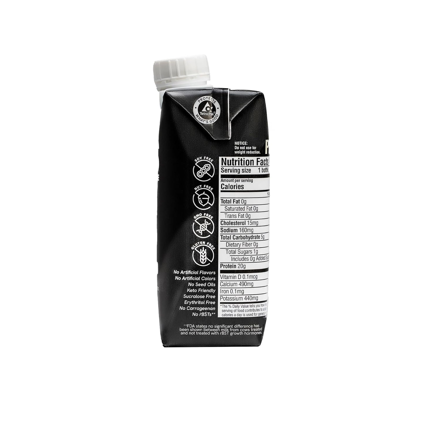 Protein Coffee - 100% Arabica Beans Real Cold Brew - 20g Ready To Drink Protein - 1g Sugar - 100 Calories - No Added Sugar, 99% Lactose Free Keto Friendly Proffee - 11 FL OZ - 12pk Original