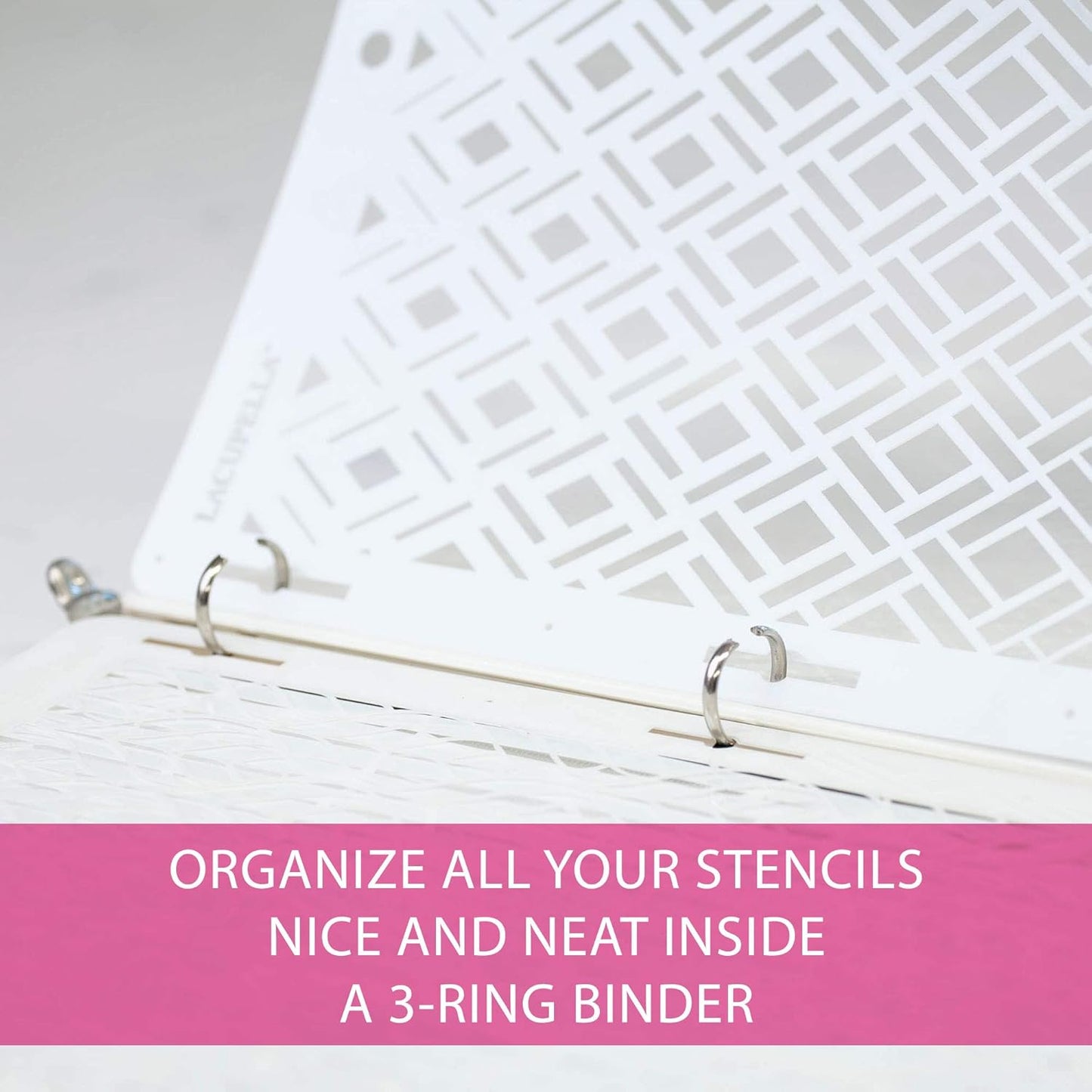 Large Cake Decorating Stencil (Ginko) Ginkgo Leaves Pattern