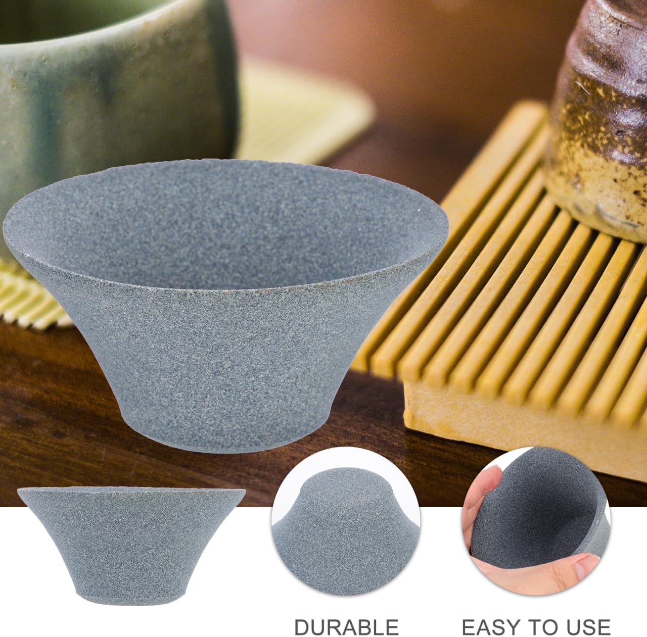 Ceramic Coffee Filters Paperless Reusable Infuser Tea Filter Japanese Ceramic Coffee Dripper Retro Coffee Maker
