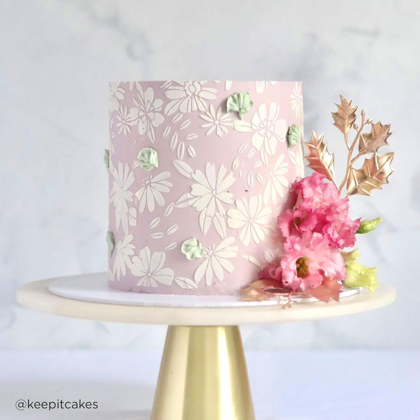 Large and Tall Cake Decorating Stencil (RAMPAI)