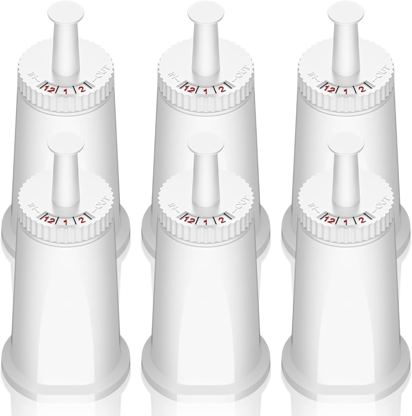 Replacement Water Filter for Breville Espresso Machine Barista Touch BES880, Barista Pro BES878, Oracle Touch BES990, Oracle BES980, Dual Boiler BES920 Bambino ClaroSwiss Sage, 6 Pack