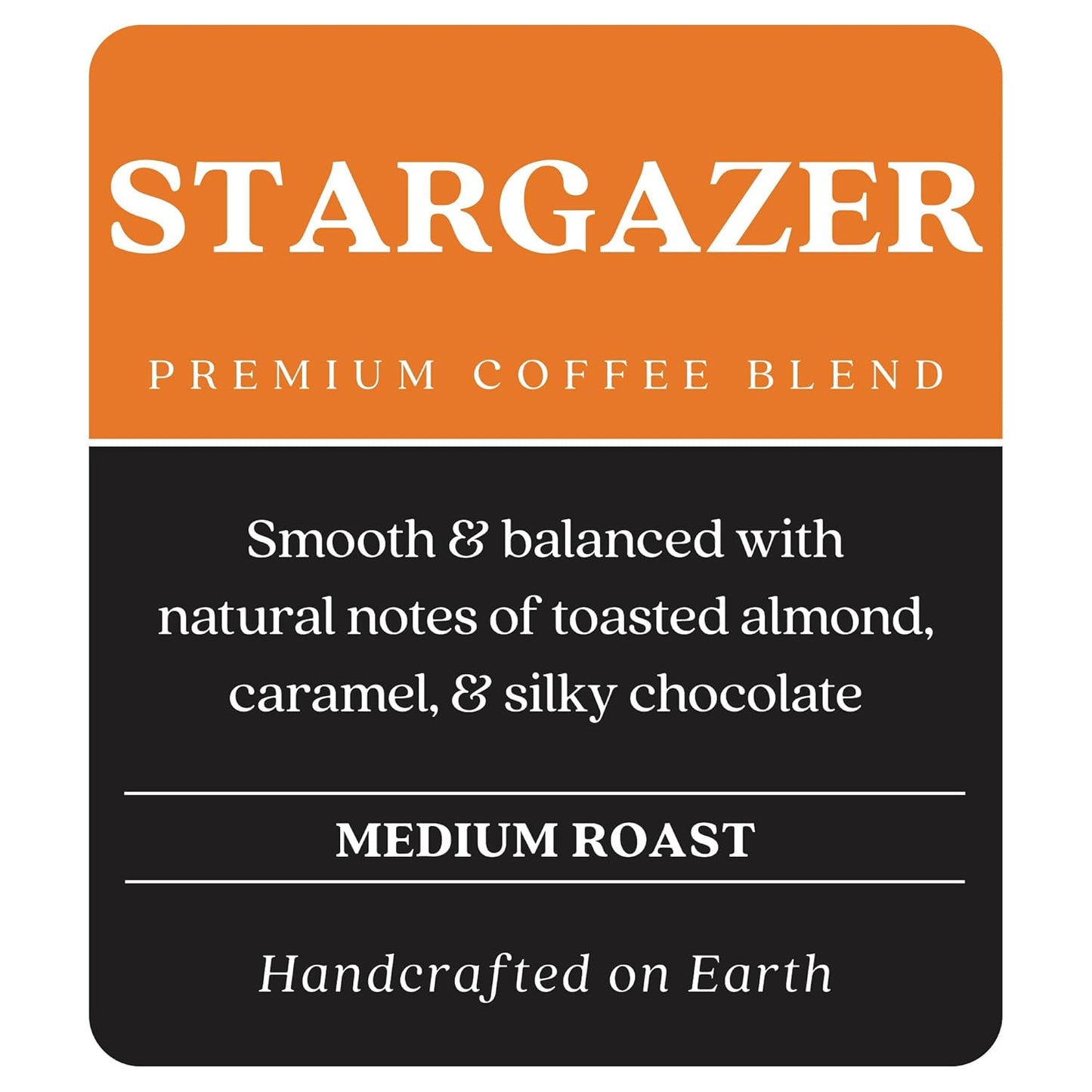 Copper Moon Medium Roast Whole Bean Coffee, Stargazer Blend, 5 Lb