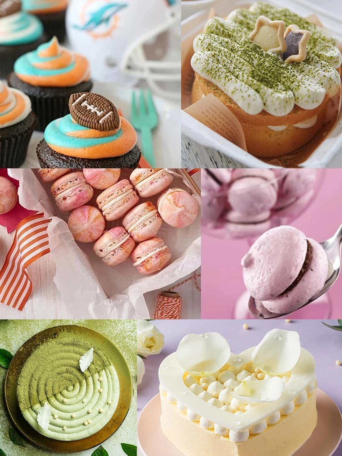 1A Piping Tip,Large 1A Tip for Cake Decorating,Round tip for macarons,3 Pcs