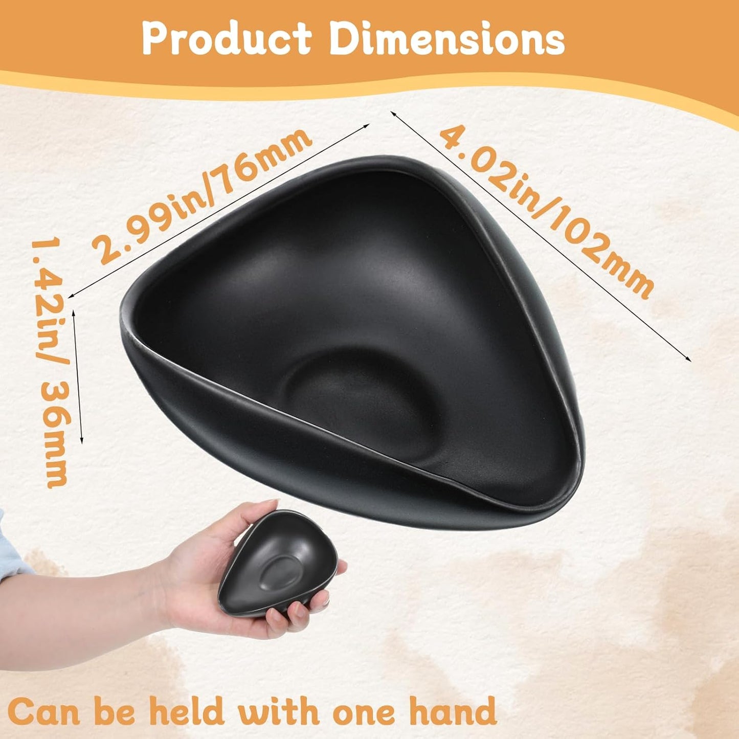 Ceramic Coffee Bean Dosing Cup, Coffee Dosing Tray, Tea Storage Tray, Single Dose Measuring Container for Coffees Beans and Loose Leaf Tea Dosings Vessel