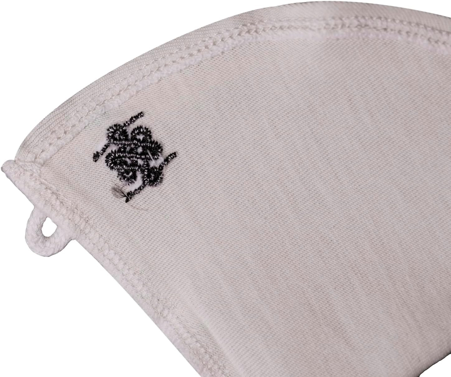 ATHIA Coffee Filter for Hario V60 size01, 100% Cotton Reusable Cone Shape Cloth Filter, for 1-2 Cup Small Pour-over Drippers, Eco-friendly Alternative to Paper Filters