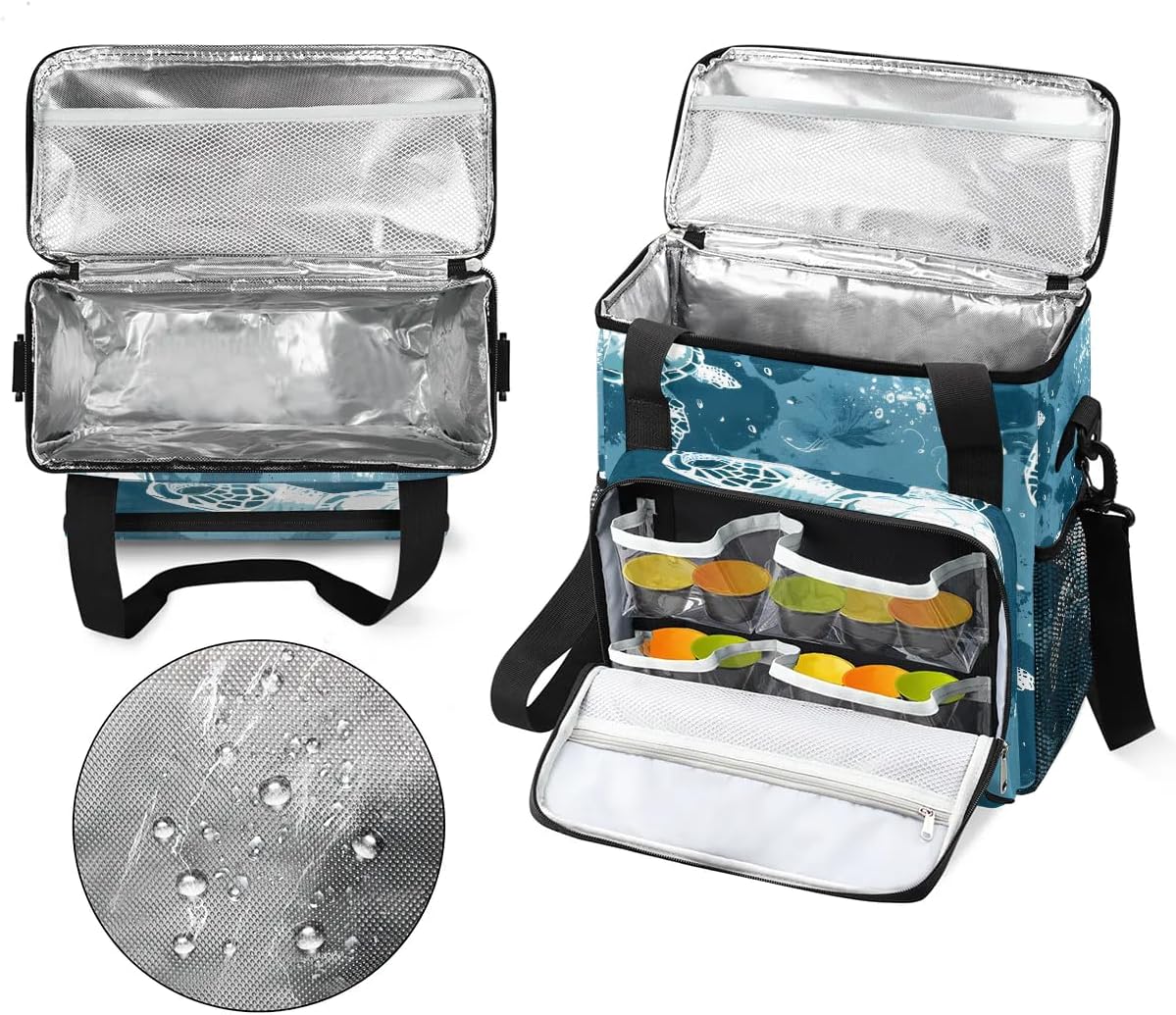 Coffee Maker Carring Bag Travel Storage Tote Bag Compatible with Keurig K-Mini or K-Mini Plus nespresso vertuo machine Portable Single Serve Coffee Brewer Case with Pockets for K-cup Pods(Bag Only)