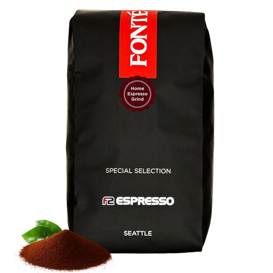 Fonte Coffee Roaster - Home Espresso Coffee - Medium-Dark Fresh Roast - Roasted in Seattle - Single Origin - Sweet, Caramel, Cocoa - 12 oz - F2