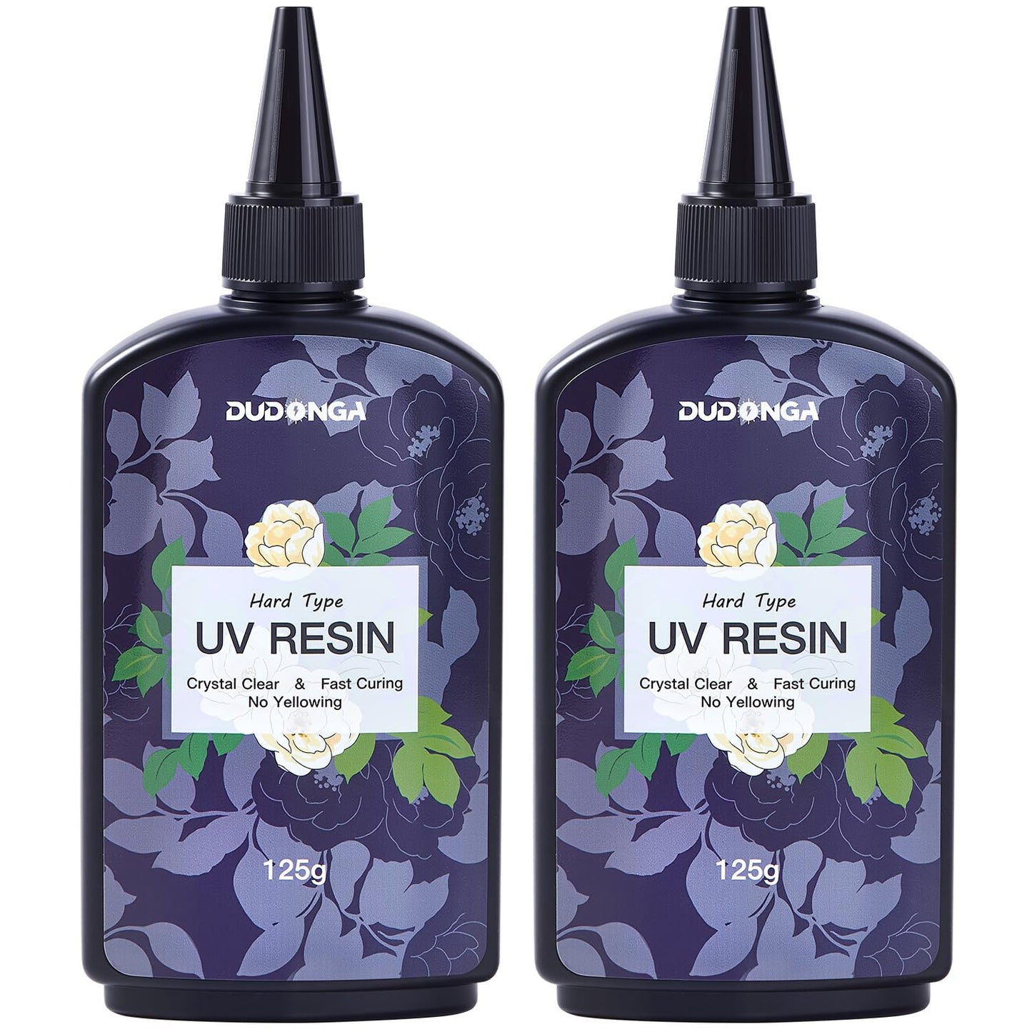 UV Resin 250g, DUDONGA Fast Curing Upgraded Crystal Clear Epoxy Resin Hard Type for Jewelry Making, Craft, DIY