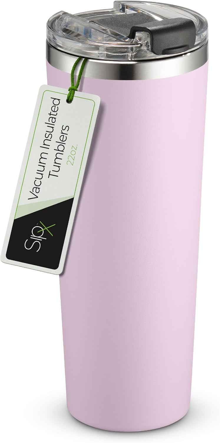 SIPX™ Triple-Insulated Tumblers - 22oz. Premium Modern Tumbler With Lid, insulated Cup Keeps Hot For 6 Hours, Stainless Steel Tumbler Made Of Sustainable Material, Coffee Travel Mug For Home & Office
