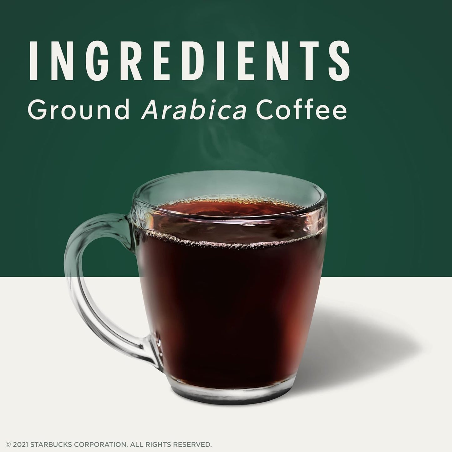Starbucks Ground Coffee, Dark Roast Coffee, French Roast, 100% Arabica, 1 bag (18 oz)
