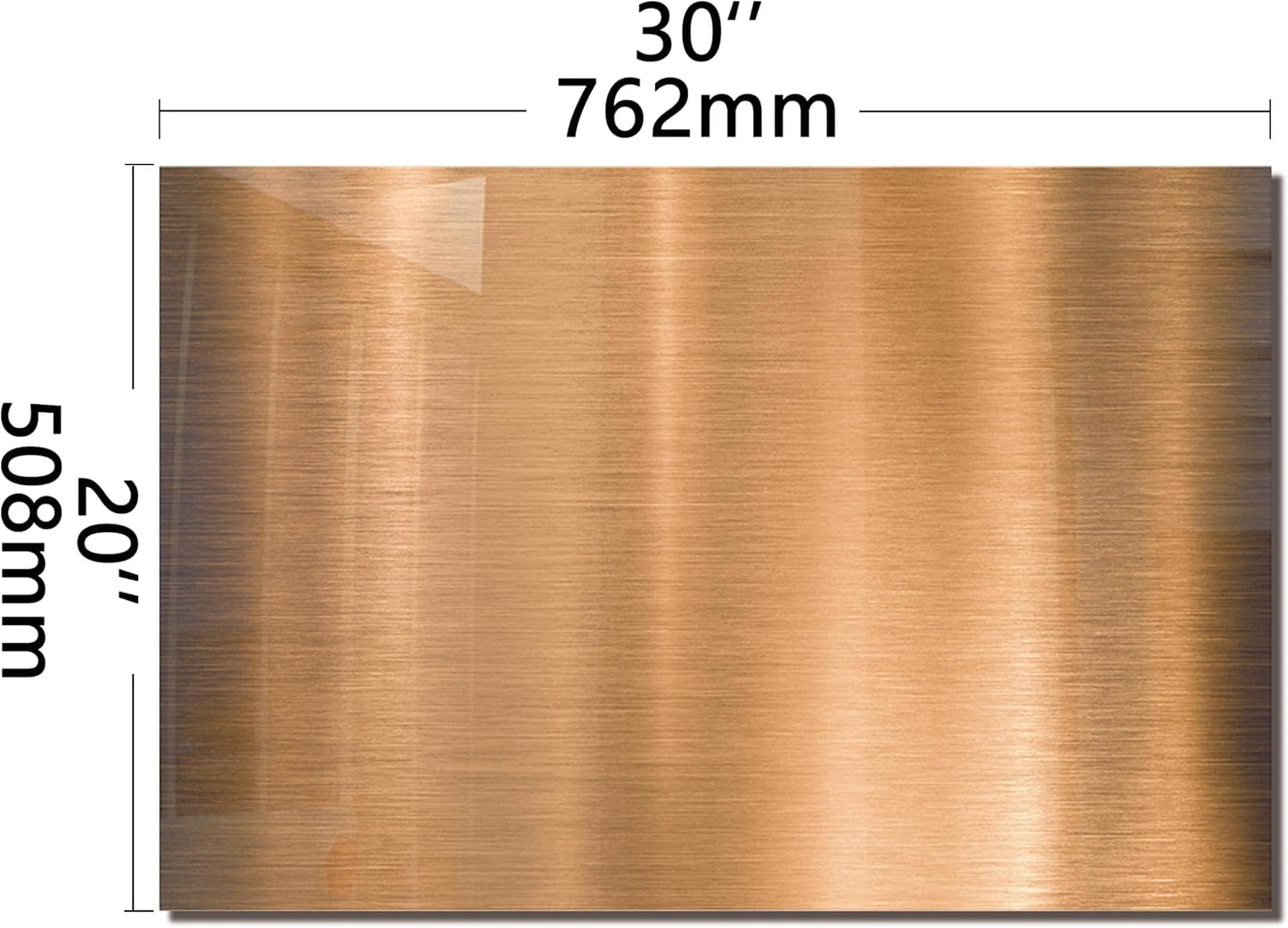 DAIFURONGE Tempered Glass Backsplash For Kitchen Behind Stove, Stove Backsplash Top Cover,Easy to Clean Glass Splashback, Sink Cover Splash Guard, Kitchen Wall Decor (30"x20"(76.2x50.8cm))