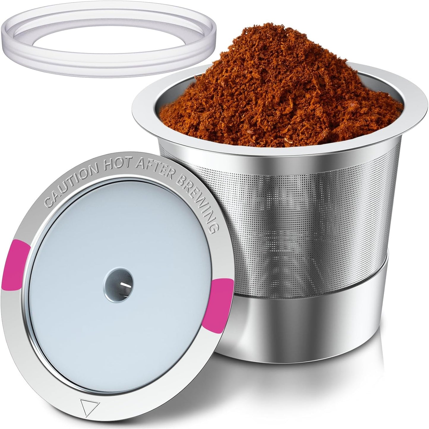 Reusable K Cups for K eurig, K Cup Reusable Coffee Pods Compatible for K eurig 1.0 & 2.0 Coffee Makers,stainless steel k cups for k eurig (1 Pack)