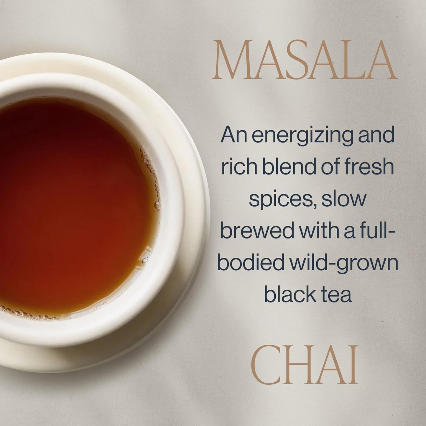Rishi Tea Masala Chai Black Loose Leaf Tea Blend - Organic, Assam with Whole Spices, Energizing & Caffeinated - 16 Ounces, 37+ Servings