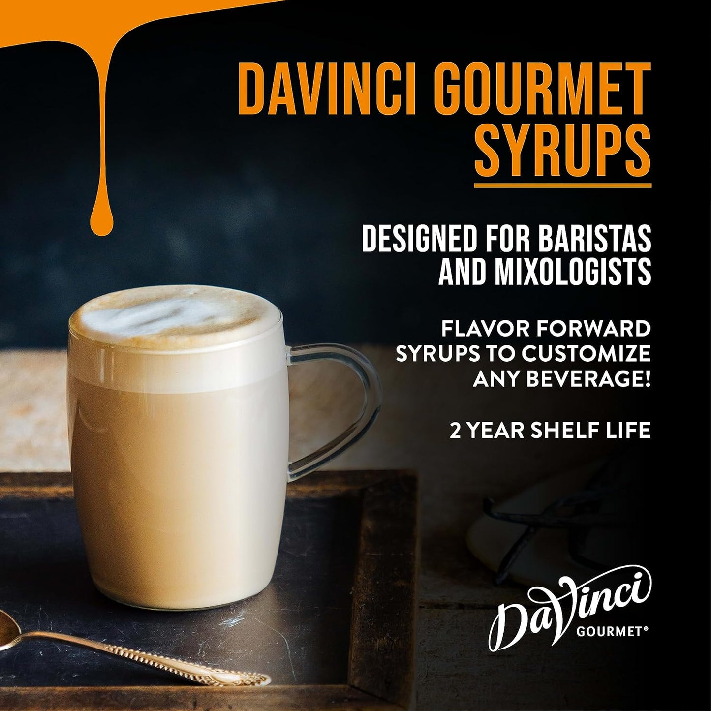 DaVinci Gourmet Classic Butterscotch Syrup, 25.4 Fluid Ounces (Pack of 1)