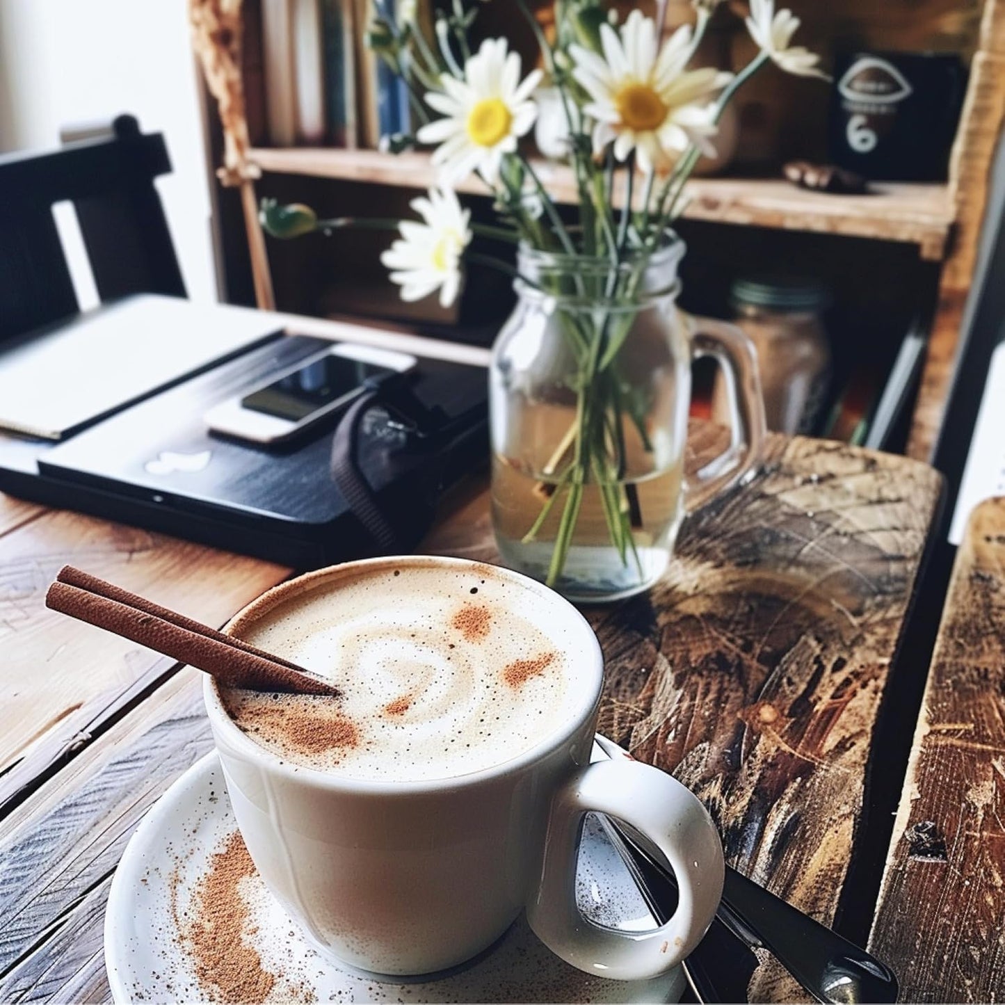 Jordan's Skinny Syrups Sugar Free Coffee Syrup, Cinnamon Dolce Flavor Drink Mix, Zero Calorie Flavoring for Chai Latte, Protein Shake, Food and More, Gluten Free, Keto Friendly, 25.4 Fl Oz, 1 Pack