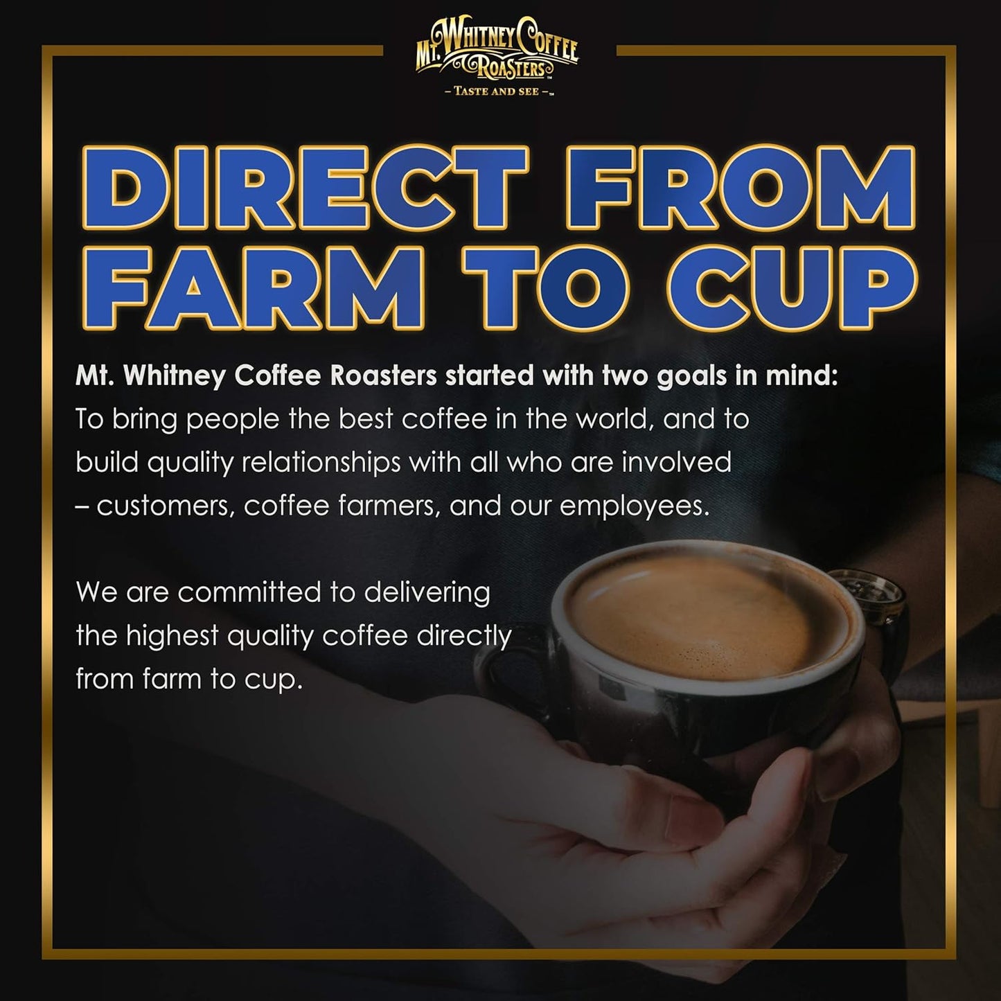 Mt. Whitney Tioga Blend Coffee (Ground, 12 Oz)