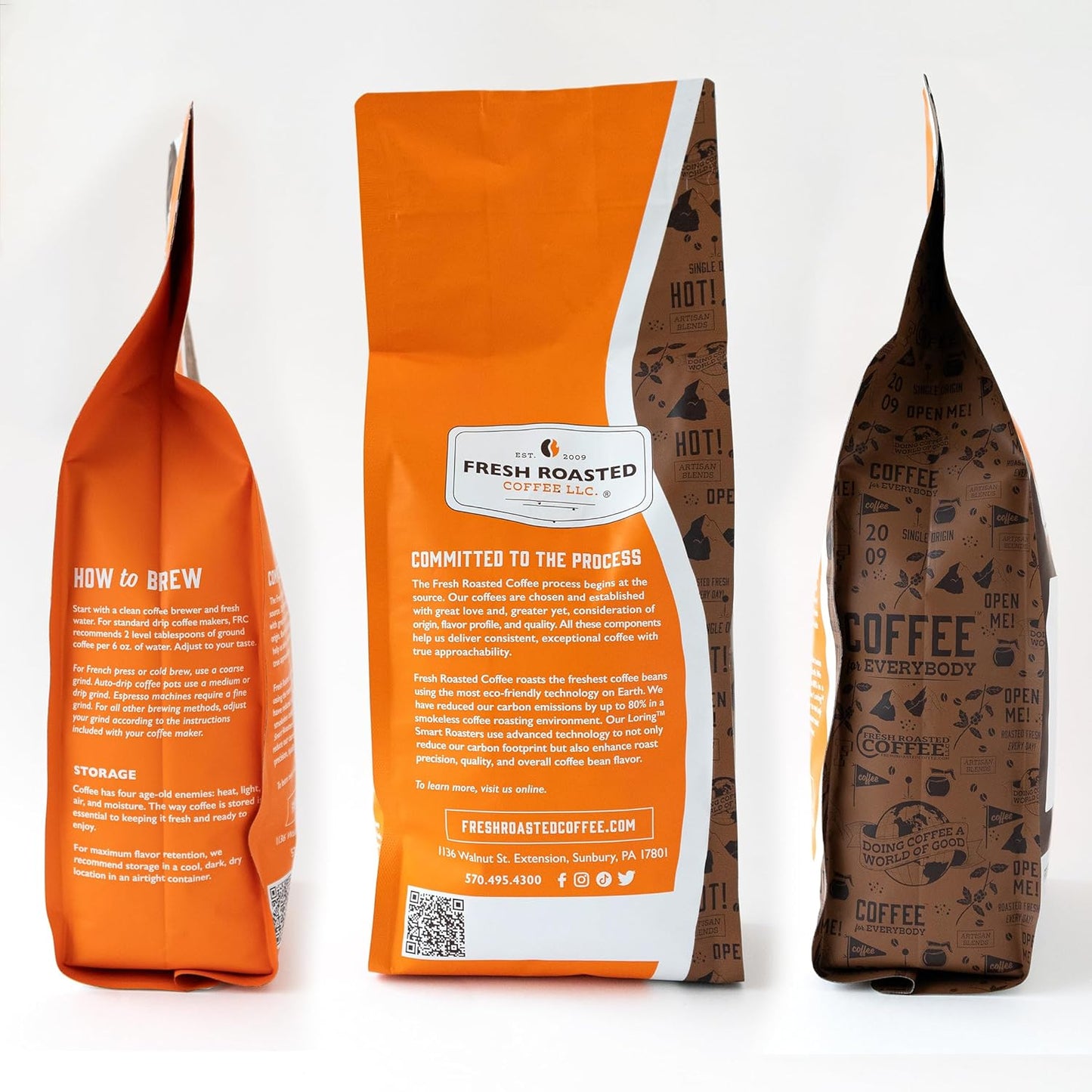 Fresh Roasted Coffee, Tiger Nebula, 2 lb (32 oz), Medium Roast, Kosher, Ground