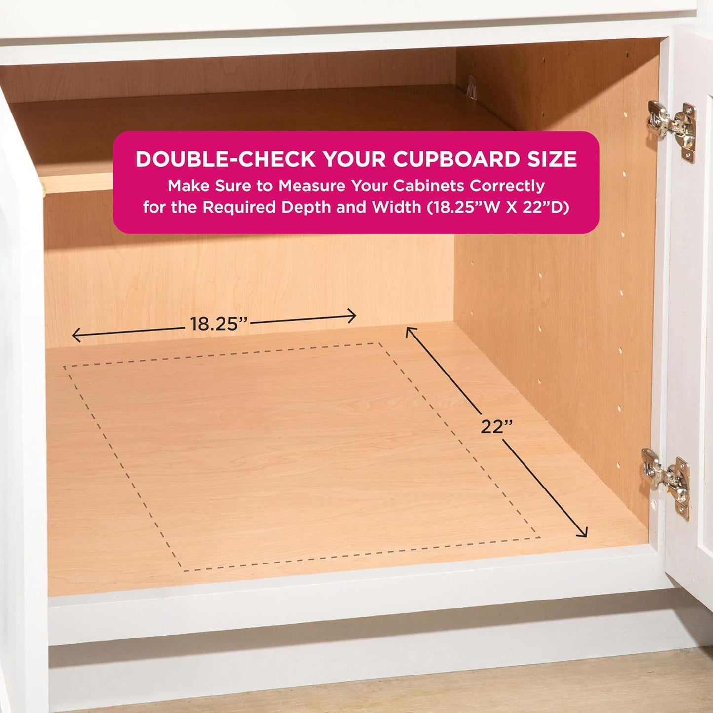 HOLDN’ STORAGE Heavy-Duty Premium Collection Pull Out Cabinet Organizer, Cabinet Drawer Slide Outs, Lifetime Limited Warranty - Basket Size 17" W x 21" D x 5" H, Anti-Rust Chrome Finish