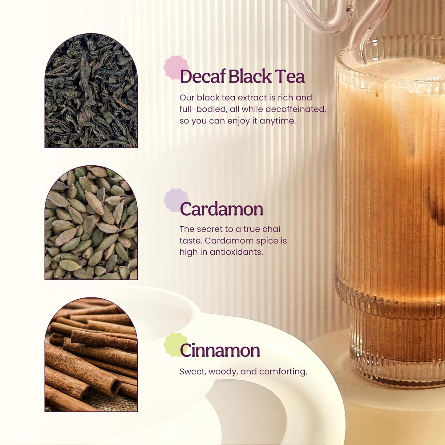 Blume Oat Milk Chai Latte - Organic Chai Source from India - Super Latte with Milk Thistle, Fennel and Ginger Root - Sugar-Free, Gluten-Free and Vegan - 30 Servings