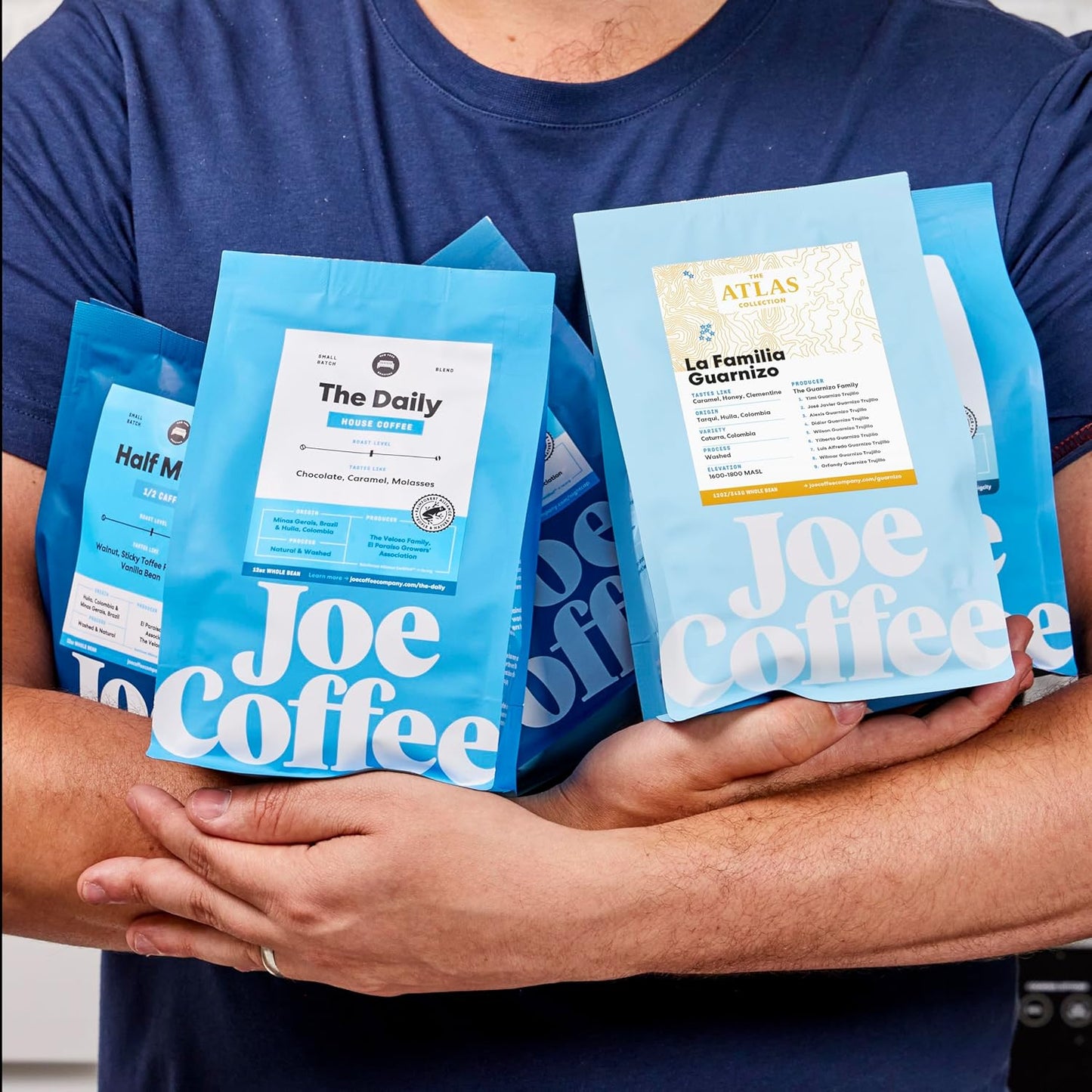 Joe Coffee Company - The Amsterdam Ground Coffee, 6 oz Bag | NYC Roaster, RFA Certified, Kosher, Climate-Friendly, Specialty Grade