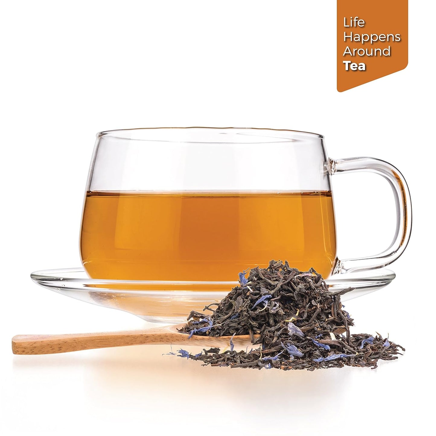 Tealyra - Cream Earl Grey Moonlight - Luxurious Loose Leaf Black Tea - Citrusy Bergamot with French Vanilla - All Natural, Medium Caffeine, 200g (7-ounce)