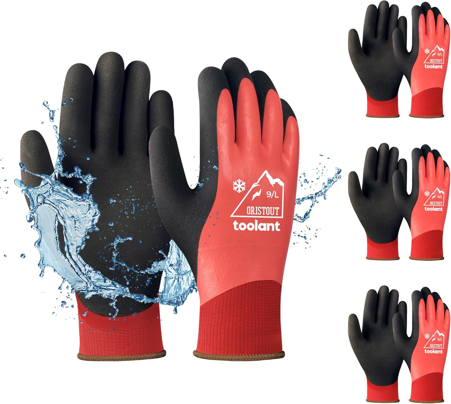 Waterproof Winter Work Gloves for Men and Women, Touchscreen, Freezer Gloves, Thermal Insulated, for Cold Weather