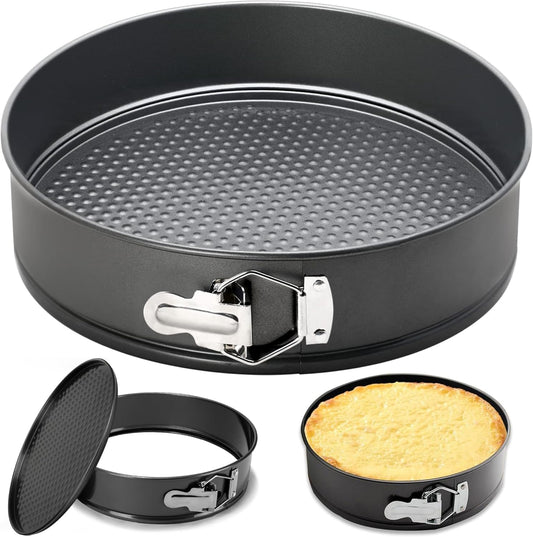 7 Inch Springform Pan Round Non Stick Cheesecake Pan Durable Baking Cake Pans with Removable Bottom Cake Molds for Baking