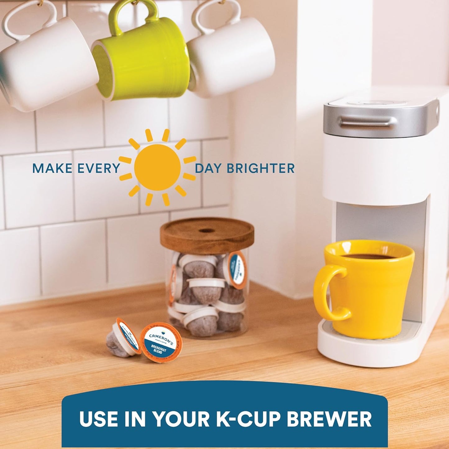 Cameron's Coffee Single Serve Pods, Jamaica Blue Mountain Blend, 10.44 Ounce (Pack of 4)