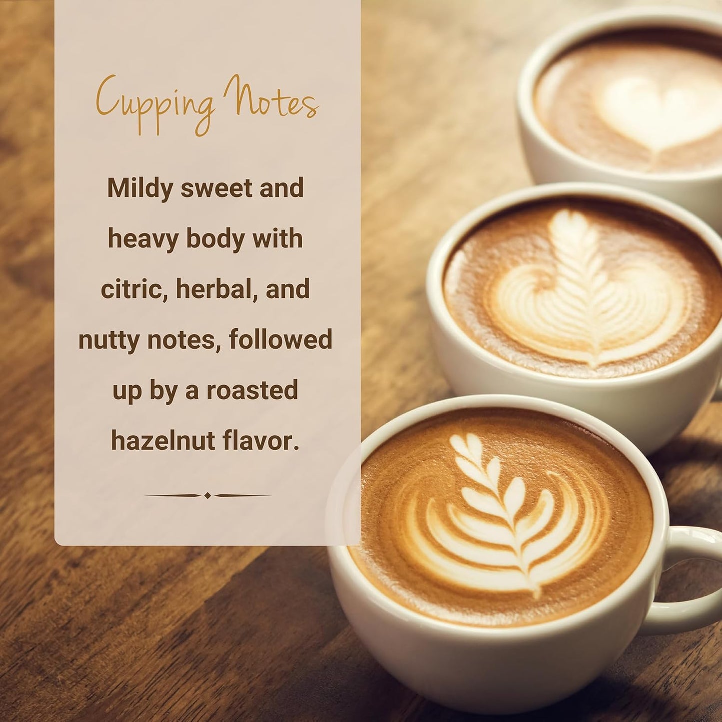 Cubico Coffee Brazil Natural Medium Roast Coffee Pods, 10 Count, K-Cup Compatible, Single Serve Coffee Capsules