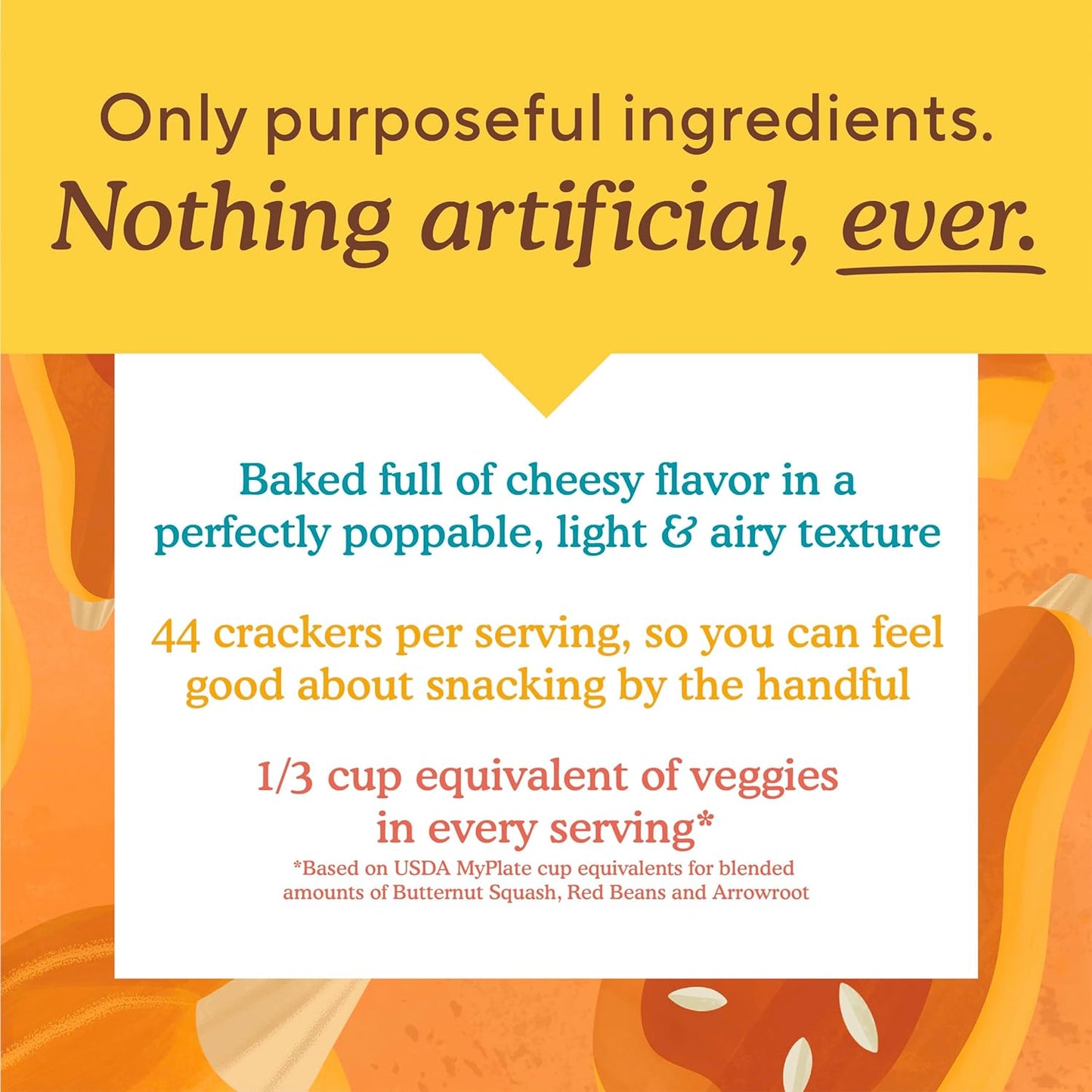 Simple Mills Pop Mmms Cheddar Baked Snack Crackers and Pop Mmms Pizza Baked Snack Crackers (Pack of 2)