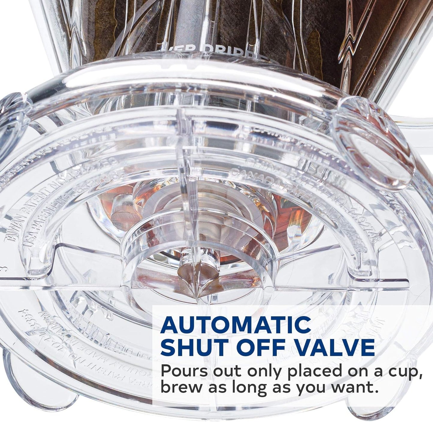 Clever Coffee Dripper and Filters, Large 18 oz (Cloud)| Barista's Choice| Safe BPA Free Plastic|Includes 100 Filters