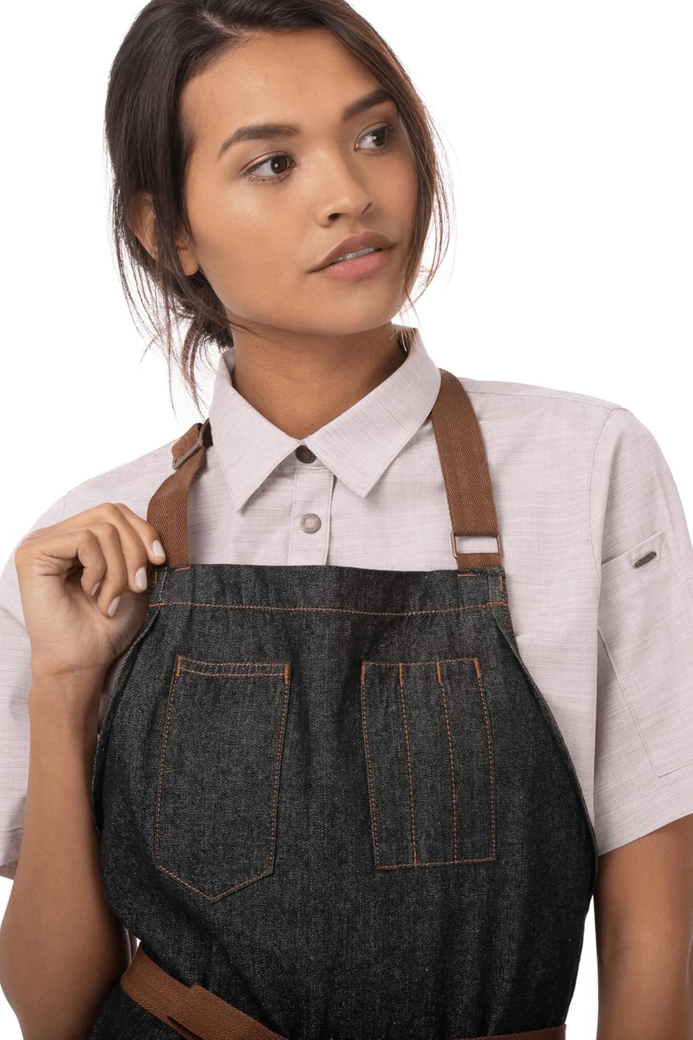 Chef Works Unisex Memphis Bib Apron